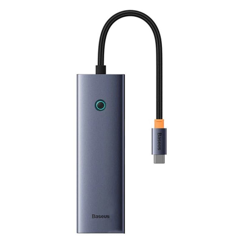 Baseus UltraJoy B00052805813-00 7 in 1 Multifonksiyonel Dönüştürücü Hub Adaptör Uzay Gri