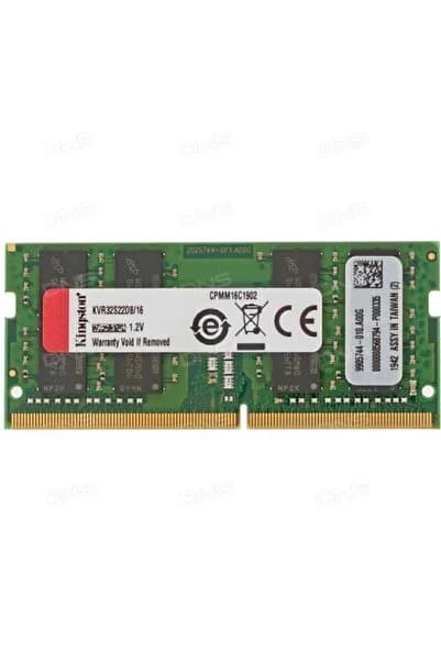 Kingston 16gb Ddr4 3200mhz Kvr32s22d8/16 Notebook Ram(ORJİNAL)+ORJİNAL)Taiwan