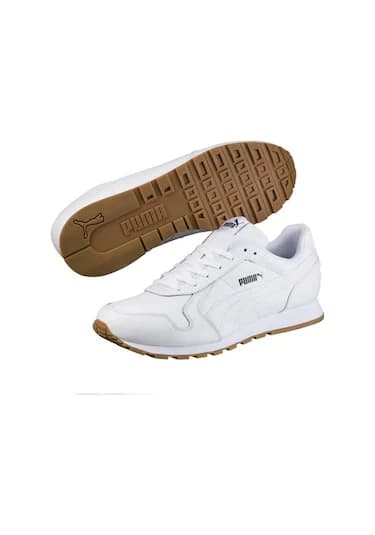 Puma St Runner Full Lthr Erkek Günlük Spor Ayakkabı 359130 07 Çok Renkli