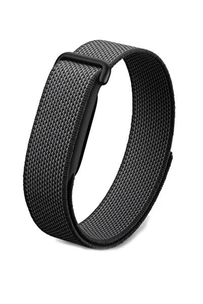 İncisoft Google Fitbit Air Uyumlu Kumaş Hasır Dokuma Terletmeyen Spor Kordon Kayış