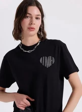 In The Mood For Love Siyah Kadın T Shirt ITMFL TST47