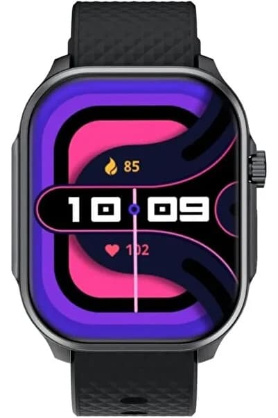 TECNO Watch 3 Active Sesli Görüşme Akıllı Saat Siyah (Tecno Türkiye Garantili)
