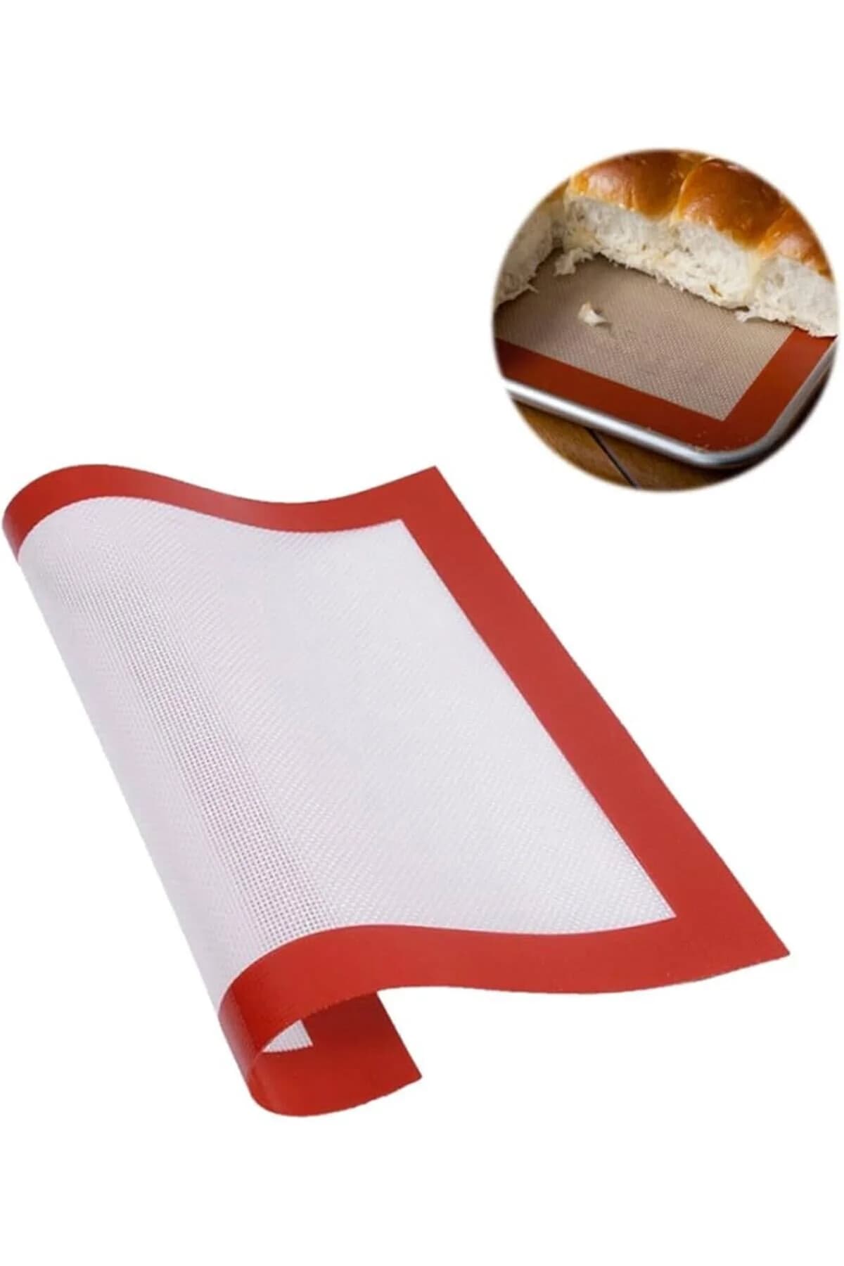 ARVALE Fırınlanabilir Kendinden Yağlı Silikon Pişirme Matı Silpat | Yıkanabilir Fırın Matı 30 x 40 cm