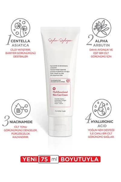Yatıştırıcı Onarıcı ve Bariyer Koruyucu Cica Bakım Kremi 75 ml