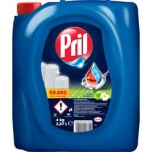 Pril Elma Kokulu Bulaşık Deterjanı 4 kg Elde Yıkama İçin Ekonomik ve Etkili Çözüm