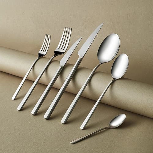Emsan Boreas Platin 12 Kişilik 84 Parça Çatal Kaşık Bıçak Takımı