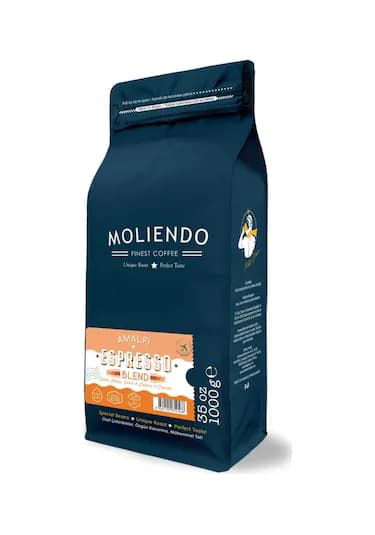 Moliendo Amalfi Espresso Blend Çekirdek Kahve 1000 G
