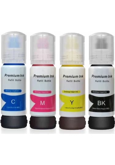 Epson 103 Uyumlu 4 Renk Takım Mürekkep L1110/L3110/L3111/L3150/L3151/L51