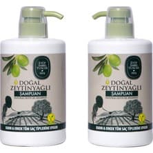 Eyüp Sabri Tuncer Doğal Zeytinyağlı Vegan Şampuan 700 ml Besleyici Etki ile Tüm Saçlar İçin