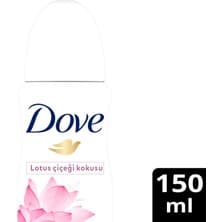 Dove Kadın Sprey Deodorant Lotus Çiçeği Kokusu Işıldayan Bakım 150 ml