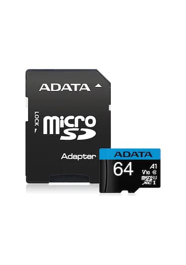Adata 64 GB Premier UHS-I Class10 V10 Hafıza Kartı