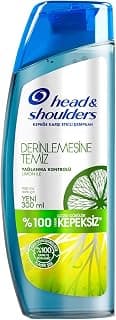 Head & Shoulders Derinlemesine Temizlik Şampuan Yağlanma Kontrolü Limon 300 ml