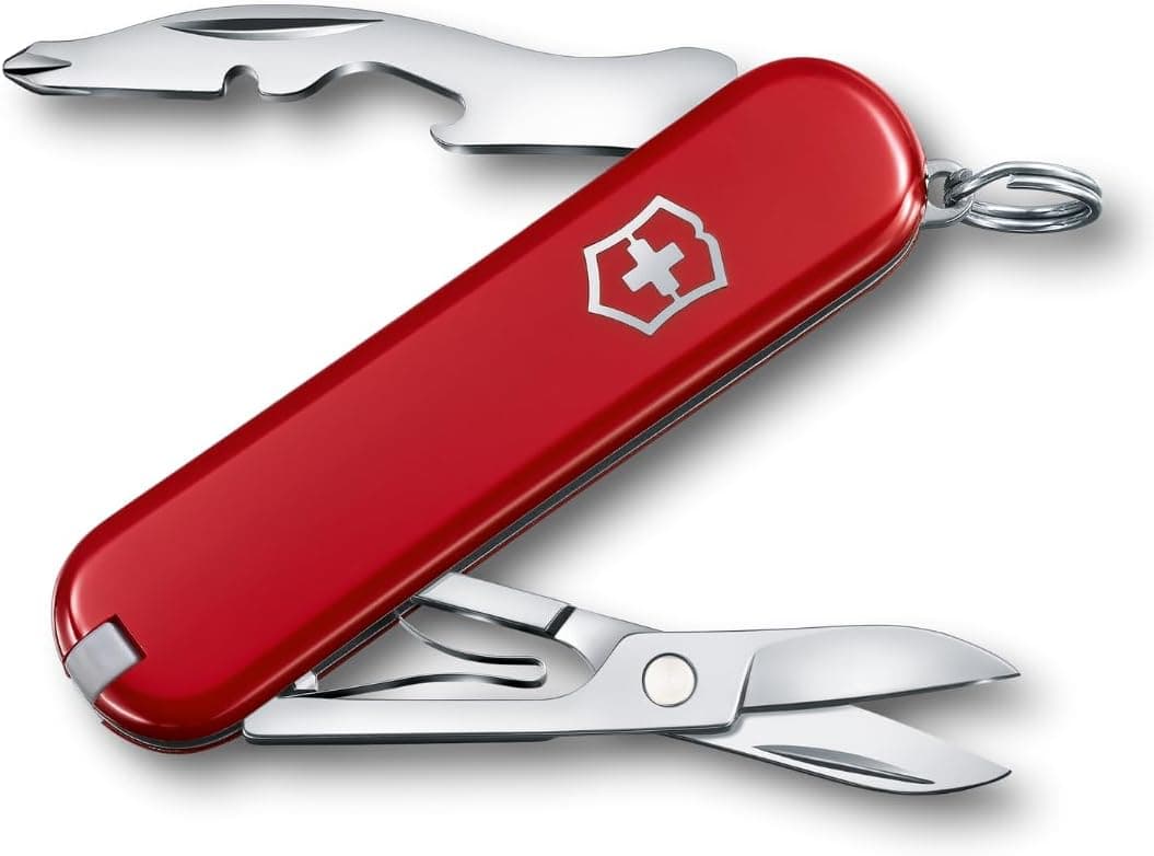 Victorinox 0.6263 Jetsetter Çakı, Kırmızı