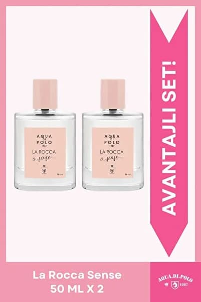 La Rocca Sense Edp 50 ml Çiçeksi, Oryantal Ikili Kadın Parfüm Seti Stcc010501