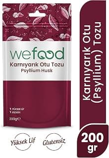 Wefood Karnıyarık Otu (Psyllium) Tozu 200 gr