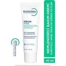 Bioderma Sebium Hydra Seramid İçeren Yatıştırıcı, Kurutucu Akne Tedavisi Yoğun Nemlendirici Bakım Kremi 40 ML