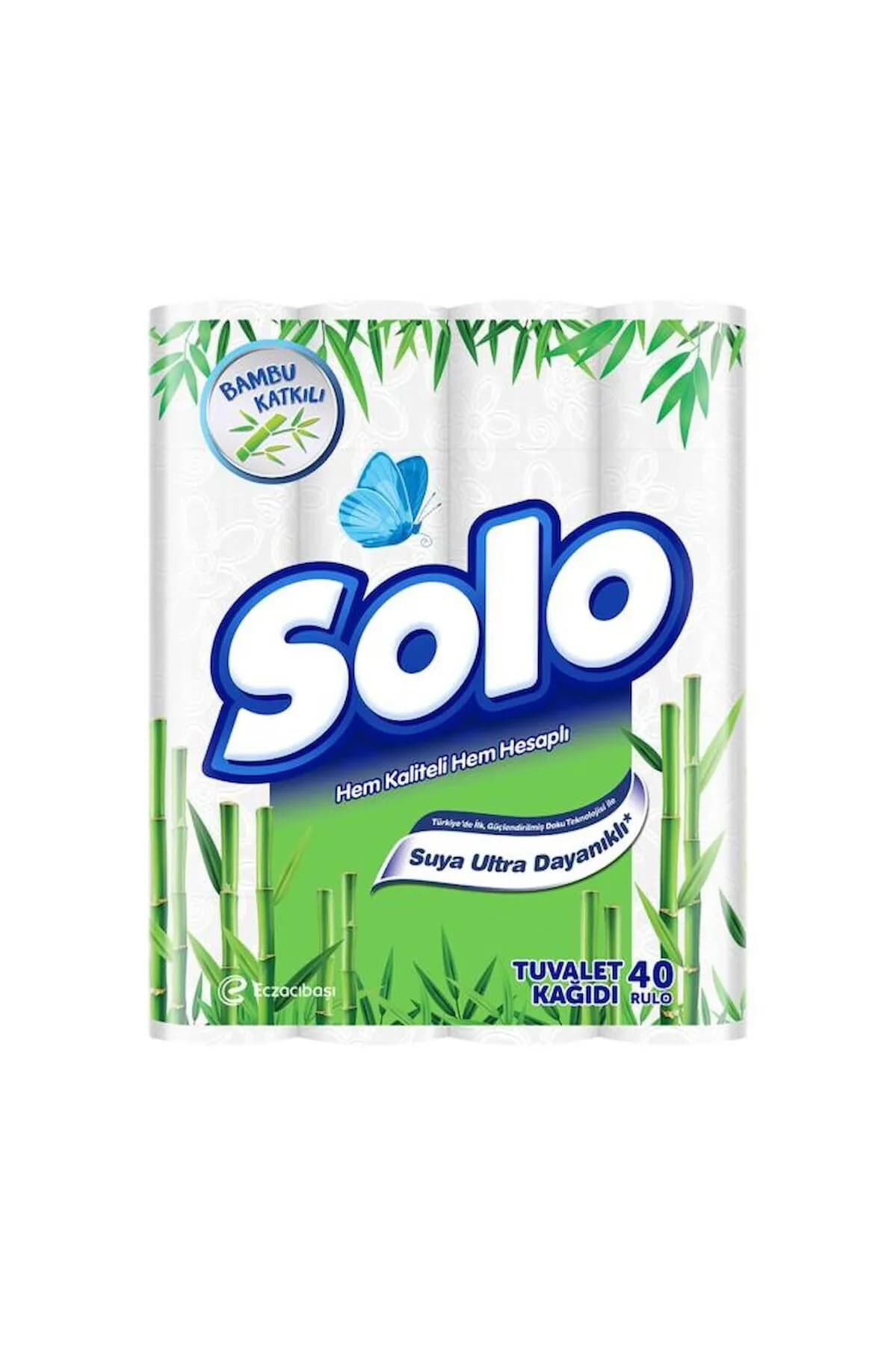 Solo Bambu Katkılı Tuvalet Kağıdı 40'lı