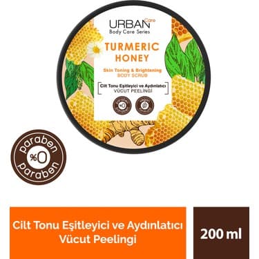 Urban Care Turmeric Honey Vücut Peelingi 200 Ml-Vegan
