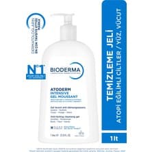 Atoderm Intensive Foaming Gel Çok Kuru Atopi Eğilimli Cilt Onarıcı Temizleme Jeli Niasinamid 1 Lt