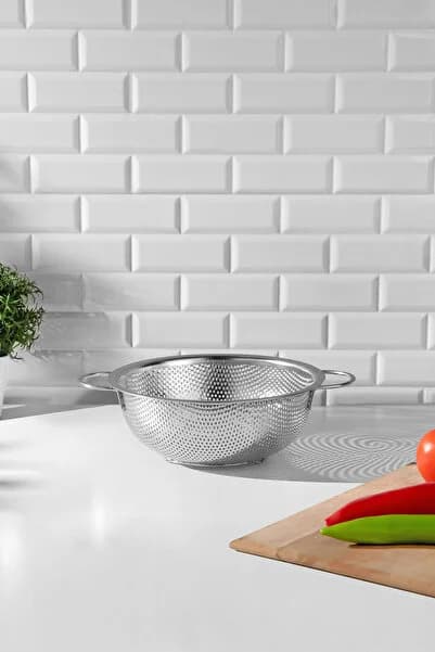 Nehir Paslanmaz Çelik 20 Cm Süzgeç