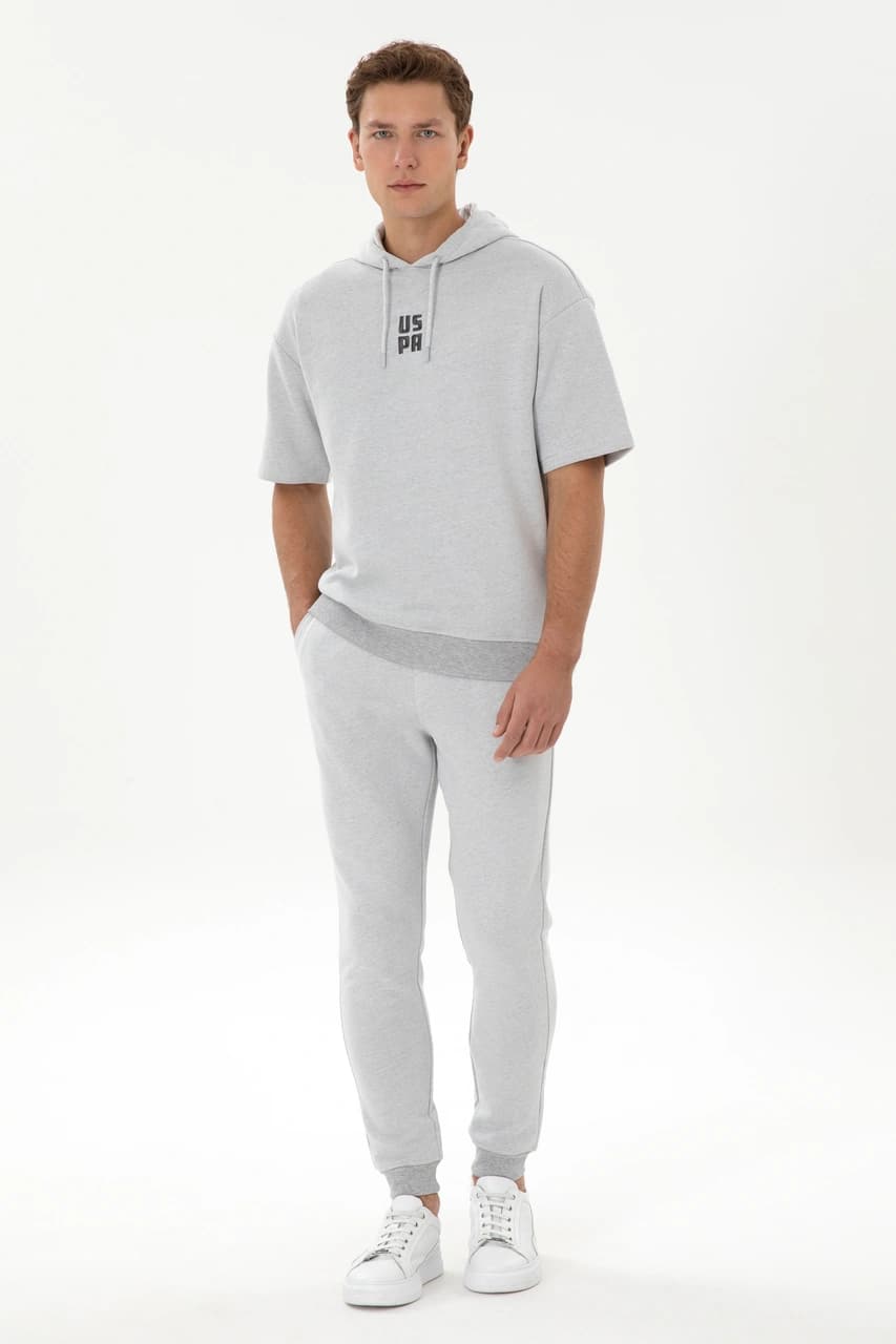 U.s. Polo Assn. Erkek Gri Melanj Eşofman Altı 50324790-vr086 GRI MELANJ