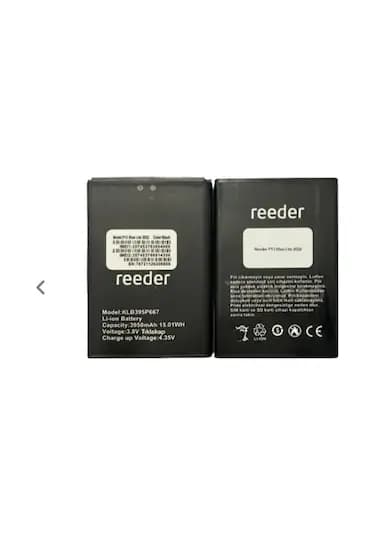 Reeder P13 KLB395P667 Blue Max Lite 2022 Batarya Pil