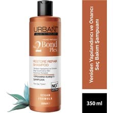 Urban Care No.2 Bond Plex Restore Repair Yıpranma Karşıtı Saç Bakım Şampuanı 350 ml - Sülfatsız