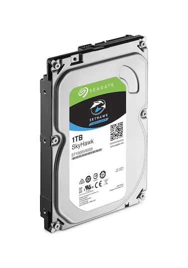 Seagate 1Tb Skyhawk 3.5" 64Mb 5900Rpm St1000Vx005 Harddisk (İthal