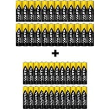 Varta Super Heavy Duty 48'li Özel Pil Paketi ( 24'lü Aa Kalem Pil 24 'lü Aaa Ince Kalem Pil )