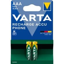VARTA 550mAh AAA Şarj Edilebilir 2'li Pil
