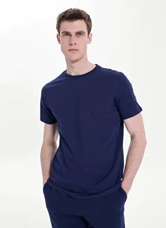 Limon Lacivert Erkek T Shirt L6SM TST9522