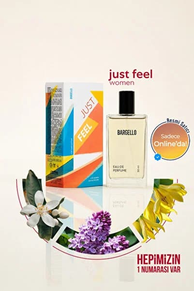 Bargello Just Feel Kadın Parfüm Edp 50 ml