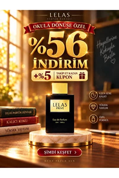 Lelas Prive 1624 The Great Unisex Parfüm EDP 55 ML – Şipre Meyvemsi Kalıcı Koku