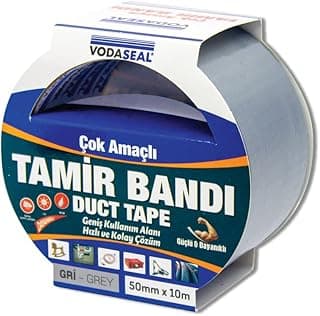Vodaseal Çok Amaçlı Tamir Bandı, 50mmx10mt, Gri