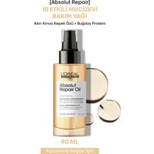 L'oreal Professionnel Serie Expert Absolut Repair 10 in 1 Yıpranmış Saçlar için 10 Etkili Mucize Saç Bakım Yağı 90 ml