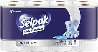 Selpak Professional Premium Havlu Kağıt, 8 Rulo