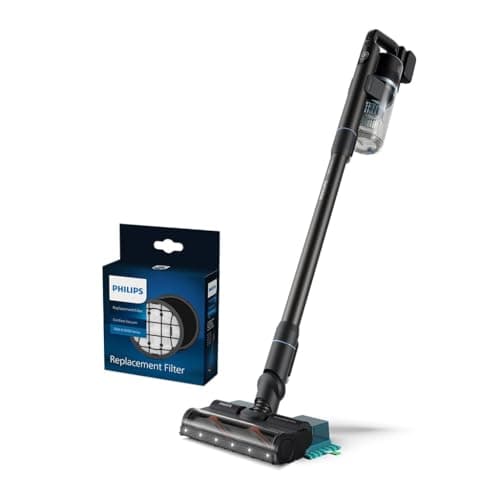 Philips 7000 Serisi Aqua 25.2 V Kablosuz Dik Süpürge (XC7053/01) ve Philips Orijinal Yedek Filtre - Kablosuz Süpürge 6000, 7000 ve 8000 Serisi ile Uyumlu (XV1681/01)