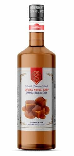 Nish Karamel Aromalı Şurup 700 ML - Pet Şişe