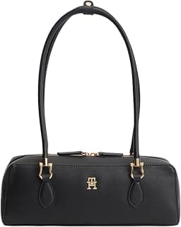 Tommy Hilfiger TH GRACE SHOULDER BAG Çanta Kadın BLACK Tek Beden