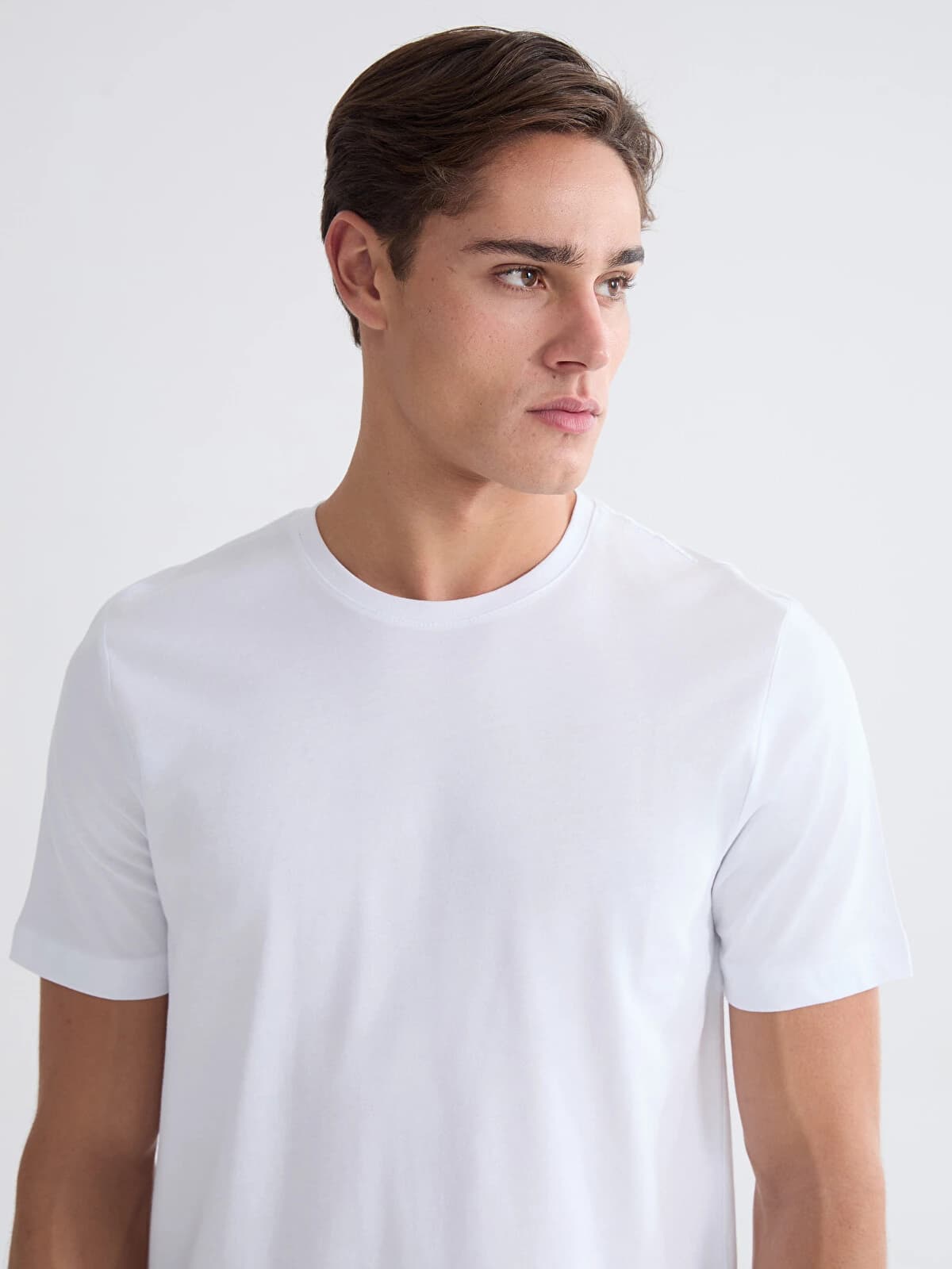 Regular Fit İnce Kumaş Tişört /03