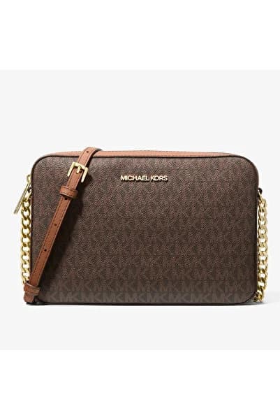 Michael Kors Jet Set Large Logo Crossbody Çapraz Omuz Çantası