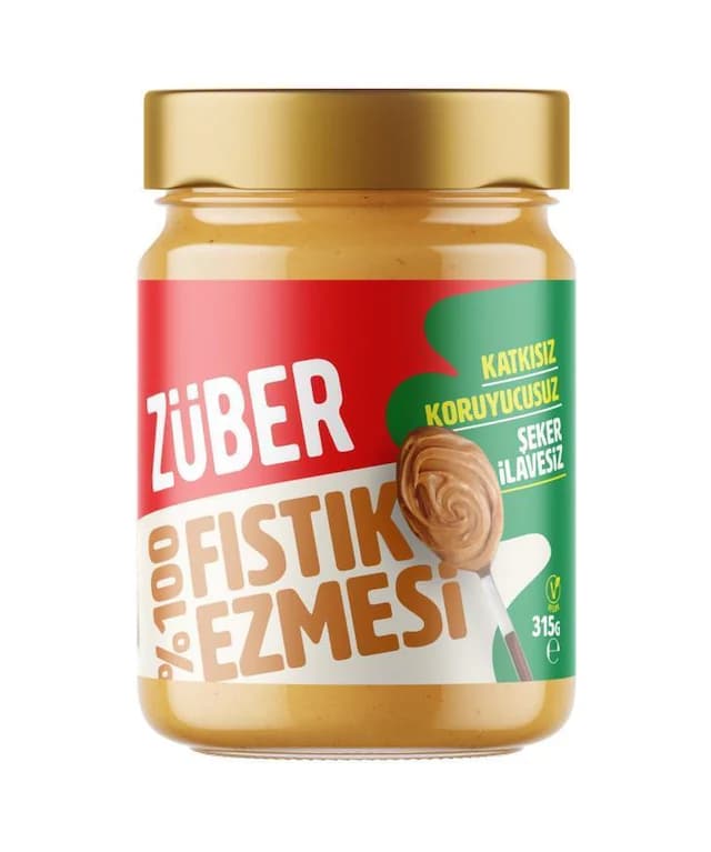 Züber %100 Fıstık Ezmesi 315g