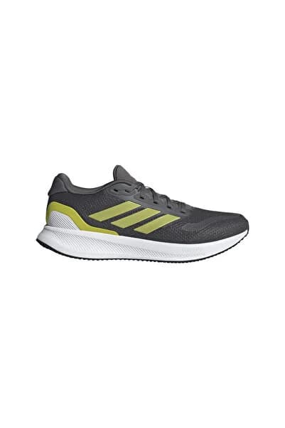Runfalcon 5 Grefivprelimwht Men's Gray Road Running Shoes Men's Road Running