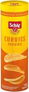 Schar Curvies Paprika Glutensiz Cips 170 gr