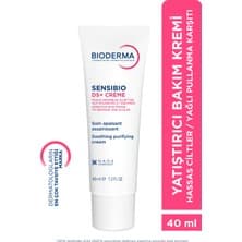 Bioderma Sensibio DS+ Kızarıklık ve Yağlı Pullanma Karşıtı Hindistan Cevizi Yağlı Bitkisel Özlü Bakım Kremi 40 ml