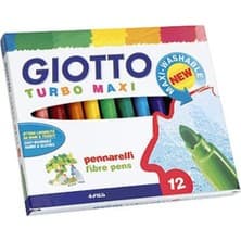 Giotto Turbo Maxi 12'li Keçeli Kalem Seti