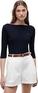 Tommy Hilfiger NEW CODY SLIM BOAT-NK 3/4SLV Gömlek Kadın
