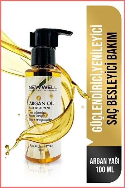 Saç Hacimlendirici,Besleyici ve Onarıcı Argan Özlü Saç Bakım Yağı 100 ml