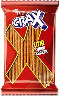 Eti Crax Sade Çubuk Kraker 40 g x 34 Adet