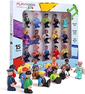 Playmags Manyetik Figürler I 15 Parçalı Set